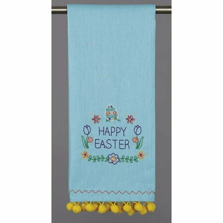 TARIFA 15 x 22.5 in. Happy Easter PP Kitchen Towel, 4PK TA3673671